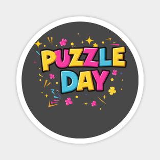 National Puzzles Day – January Magnet